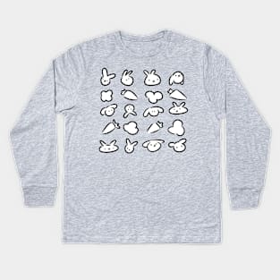 Rabbit Pattern Kids Long Sleeve T-Shirt